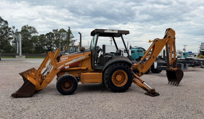 Retro escavadeira case 580 m 4×4 ano 2010 full
