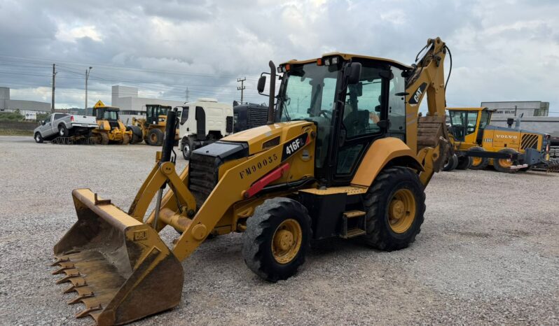 Retro escavadeira 4×4 cat 416 ano 2016 full